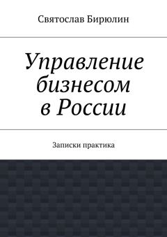 Святослав Бирюлин - Управление бизнесом в России