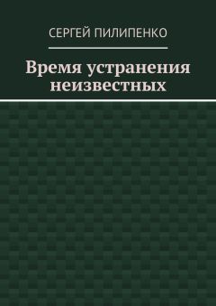 Сергей Пилипенко - Время устранения неизвестных