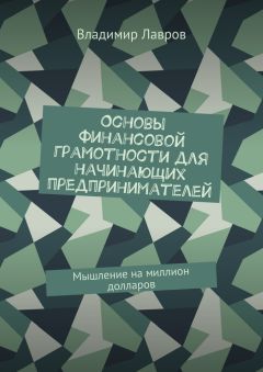 Владимир Лавров - Основы финансовой грамотности для начинающих предпринимателей. Мышление на миллион долларов