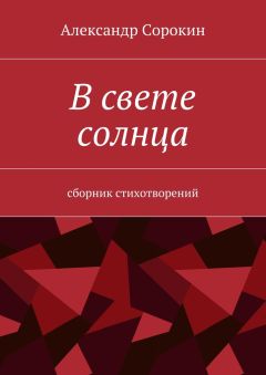 Александр Сорокин - В свете солнца. Сборник стихотворений