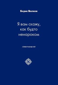 Борис Волков - Я вам скажу, как будто ненароком. Стихи разных лет