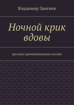 Владимир Зангиев - Ночной крик вдовы. Русская провинциальная поэзия