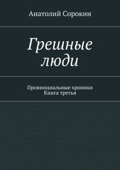 Анатолий Сорокин - Грешные люди. Провинциальные хроники. Книга третья